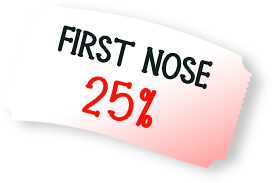 first nose 25%
