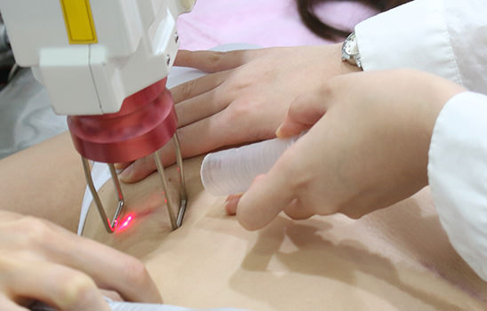 아로마 림프 순환 수기 마사지