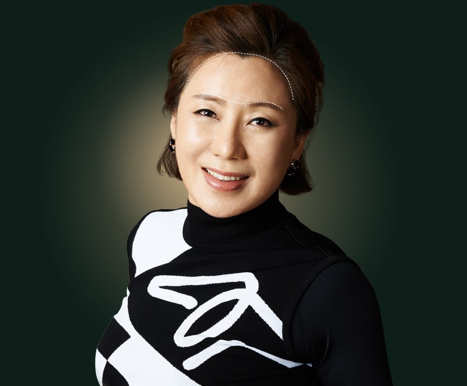바노바기 성형외과 브로우리프팅 시술모델