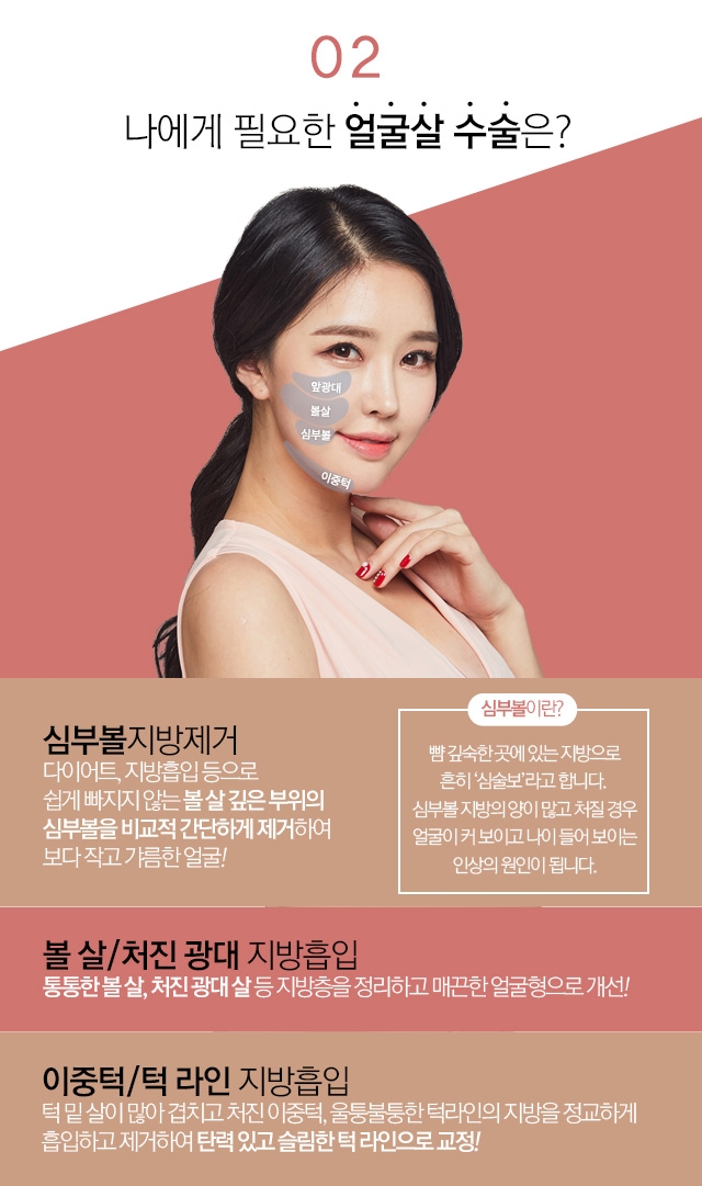 02 - 나에게 필요한 얼굴살 수술은?