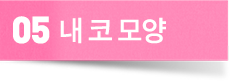 내 코 모양